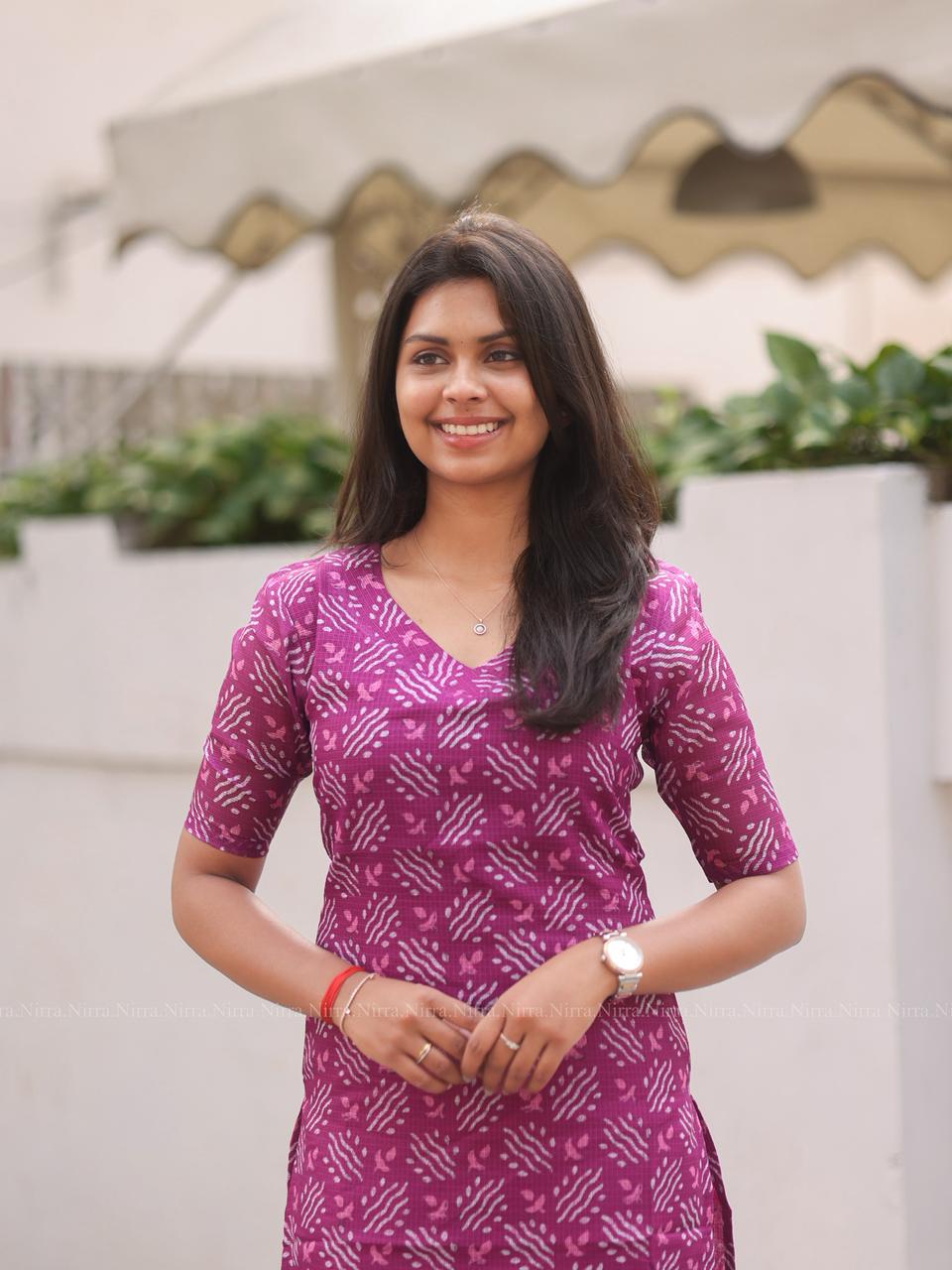 Violet Kota kurti