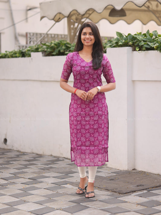 Violet Kota kurti