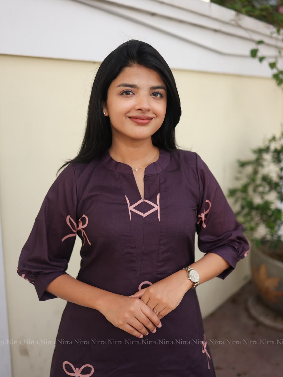 Brown cotton co-ord set